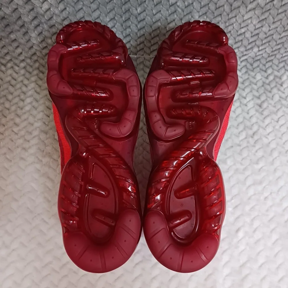 Nike Air VaporMax 2023 Flyknit Triple Red Men's Walking Running Shoes Size 11